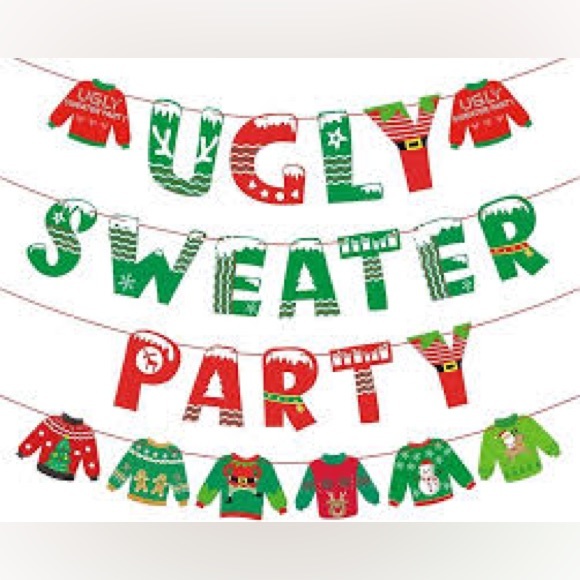 Oh my gosh a home made knit ugly Christmas sweater size large extra large 🎄 - Picture 17 of 17